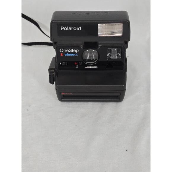 Polaroid One Step Close Up 600 Film Instant Camera Vintage Tested - Picture 1 of 7